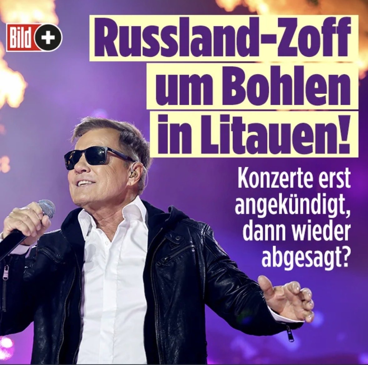 JulianRoepcke's tweet photo. Nach heftigen Protesten sind zwei geplante Konzerte von Dieter Bohlen (72) in Litauen kurzfristig abgesagt worden. Wie der litauische Rundfunksender LRT berichtet, wurden beide Auftritte in dem Land gestrichen – nur einen Tag, nachdem sie überhaupt erst angekündigt worden waren.
https://t.co/01wTectIqj