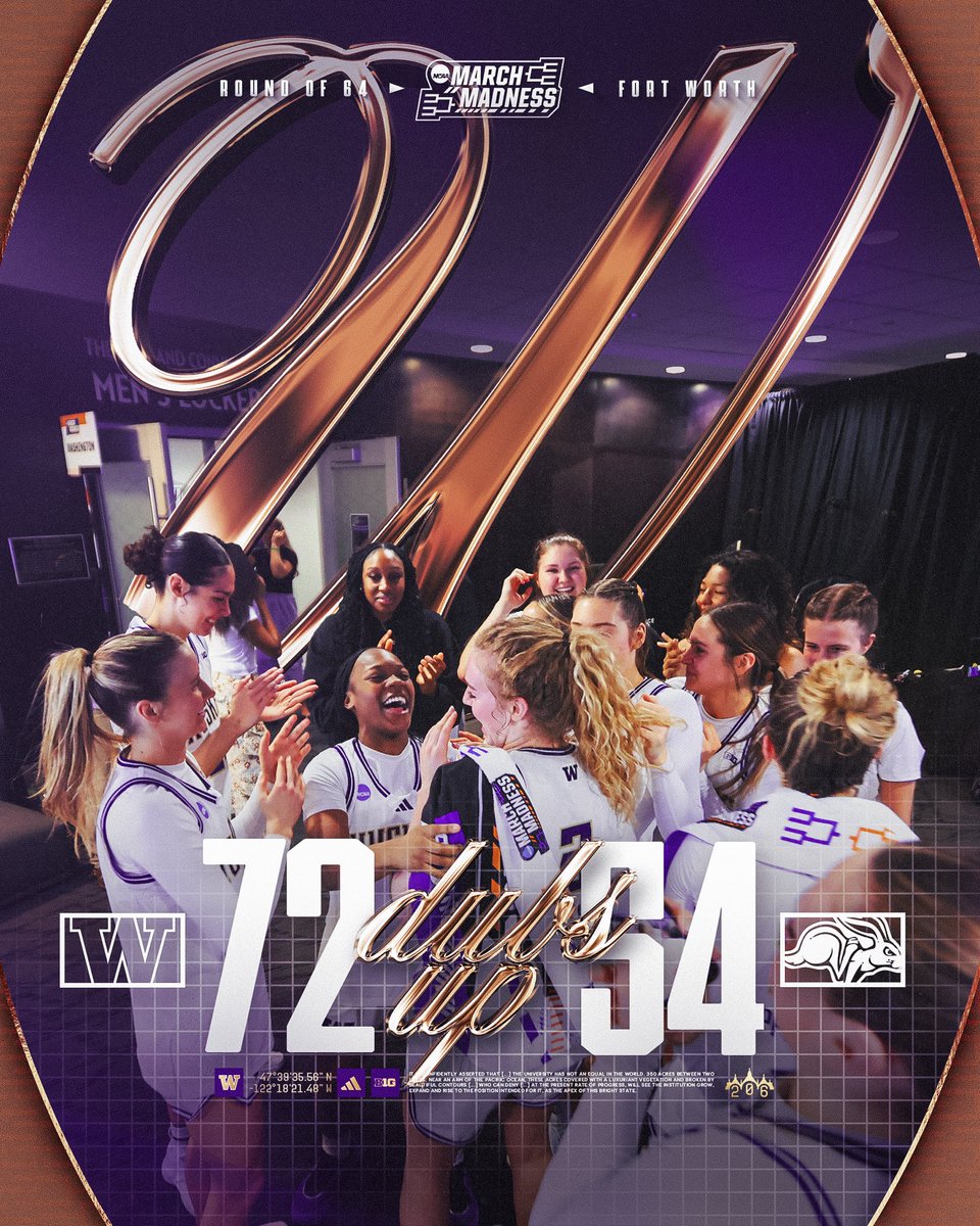 Washington Women’s Basketball tweet media