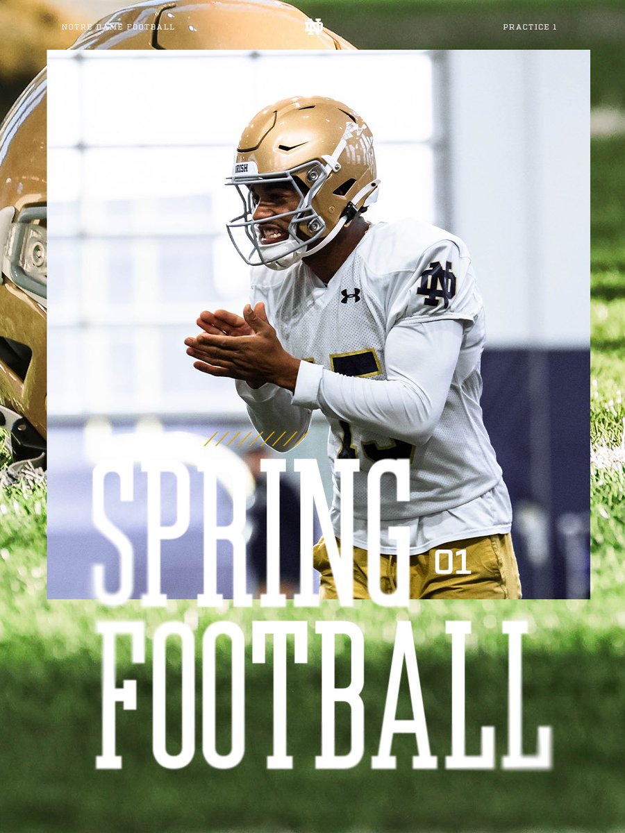 Notre Dame Football tweet media