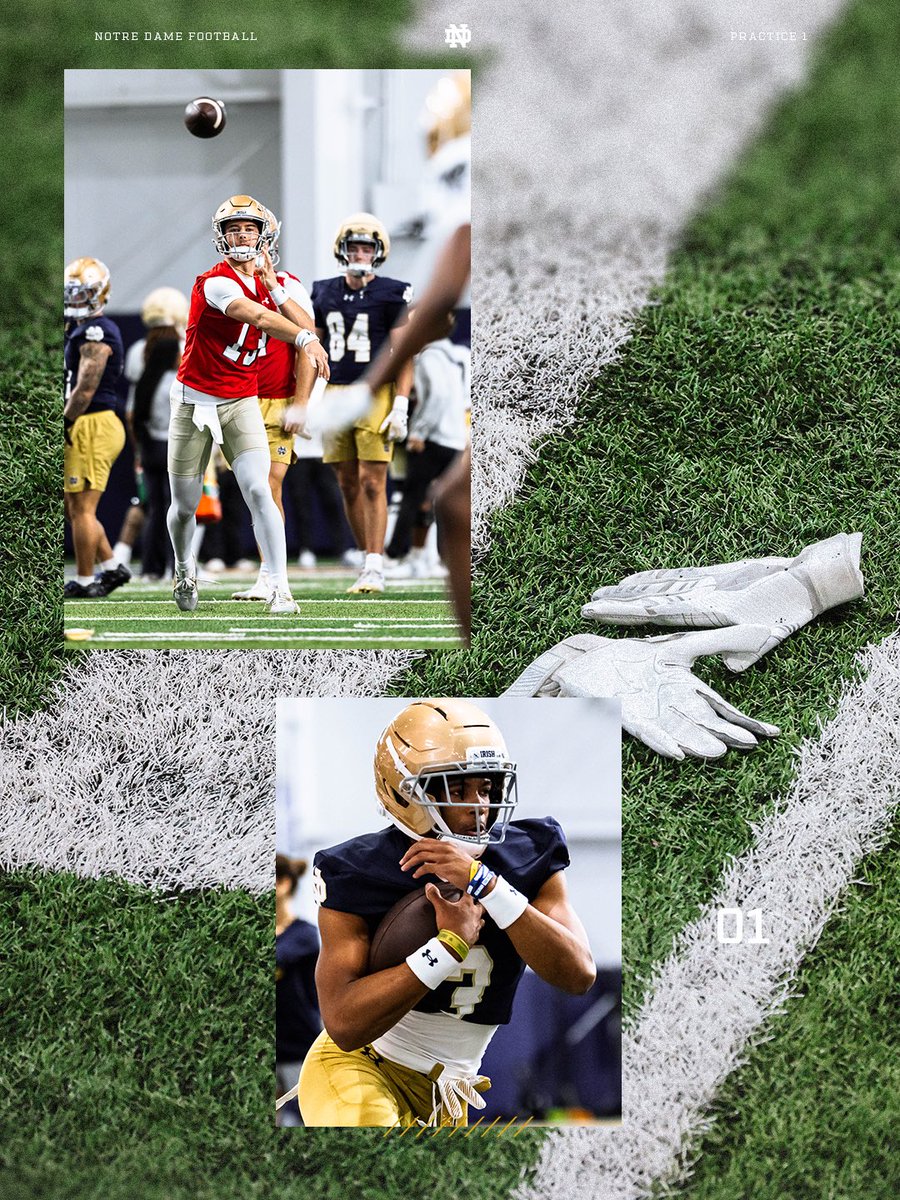 Notre Dame Football tweet media
