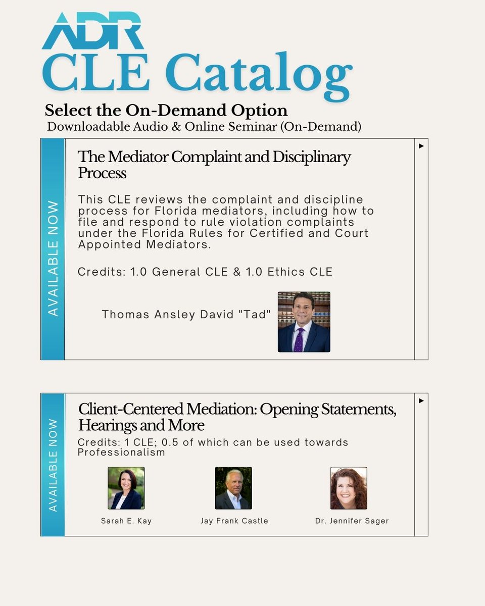 Alternative Dispute Resolution Section tweet media