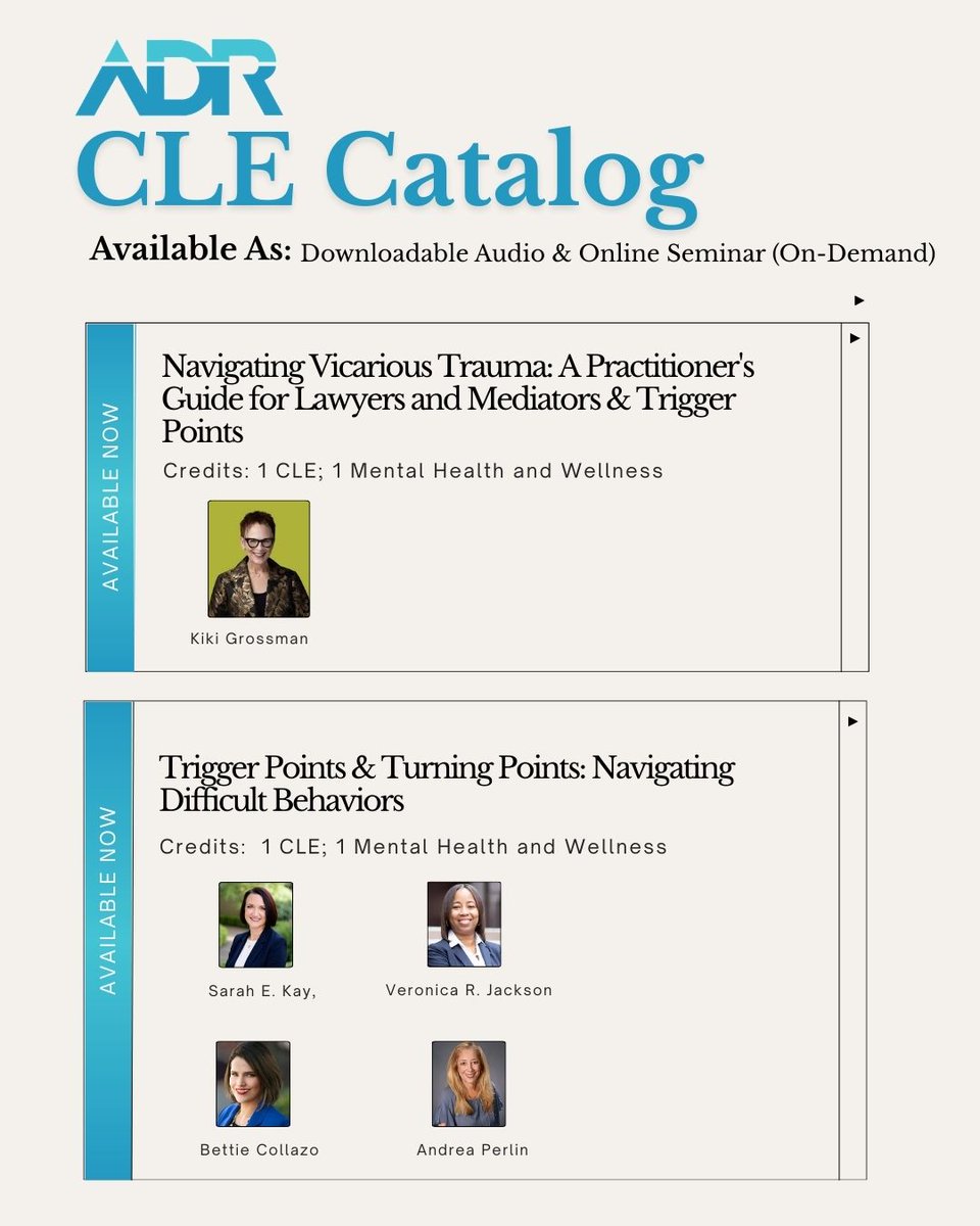 Alternative Dispute Resolution Section tweet media