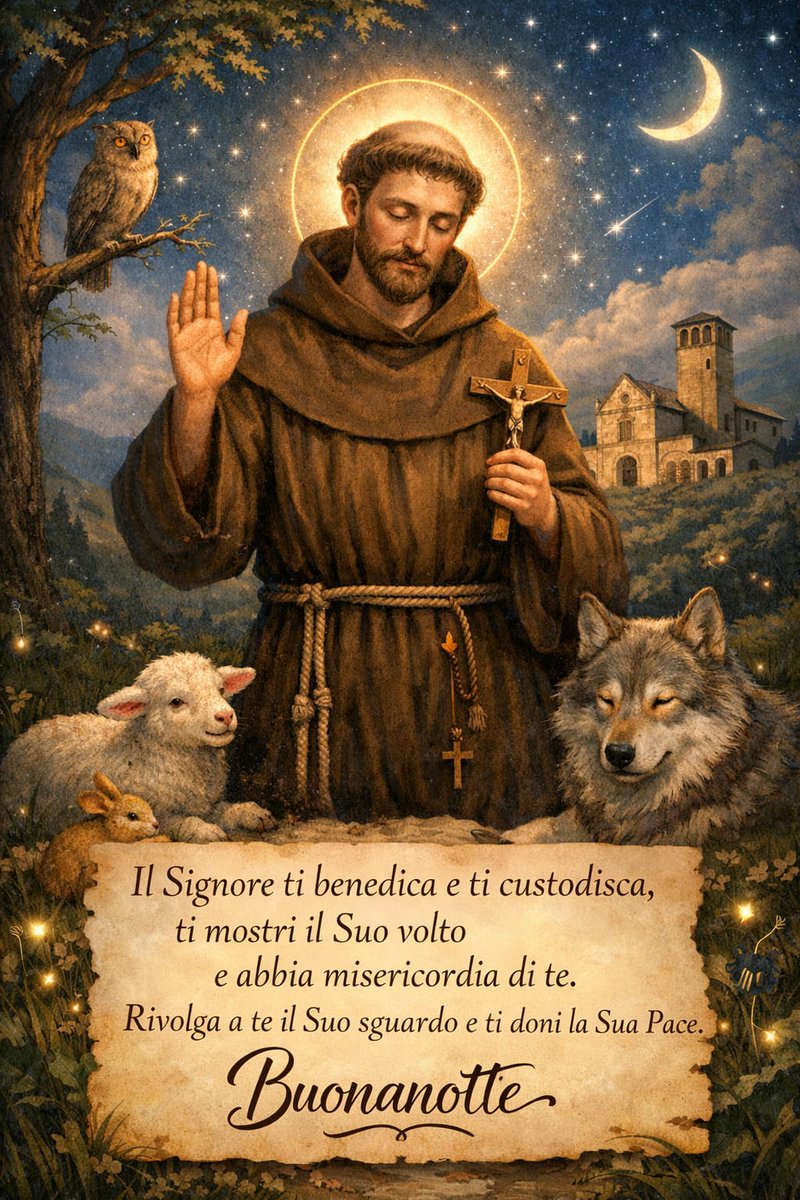 AnnaMDiGennaro's tweet photo. Il Signore ti benedica e ti custodisca,
ti mostri il Suo volto
e abbia misericordia di te.
Rivolga a te il Suo Sguardo e ti doni la Sua Pace.❤️‍🔥
Buonanotte🙏🏻 https://t.co/9BWPU1UHP3