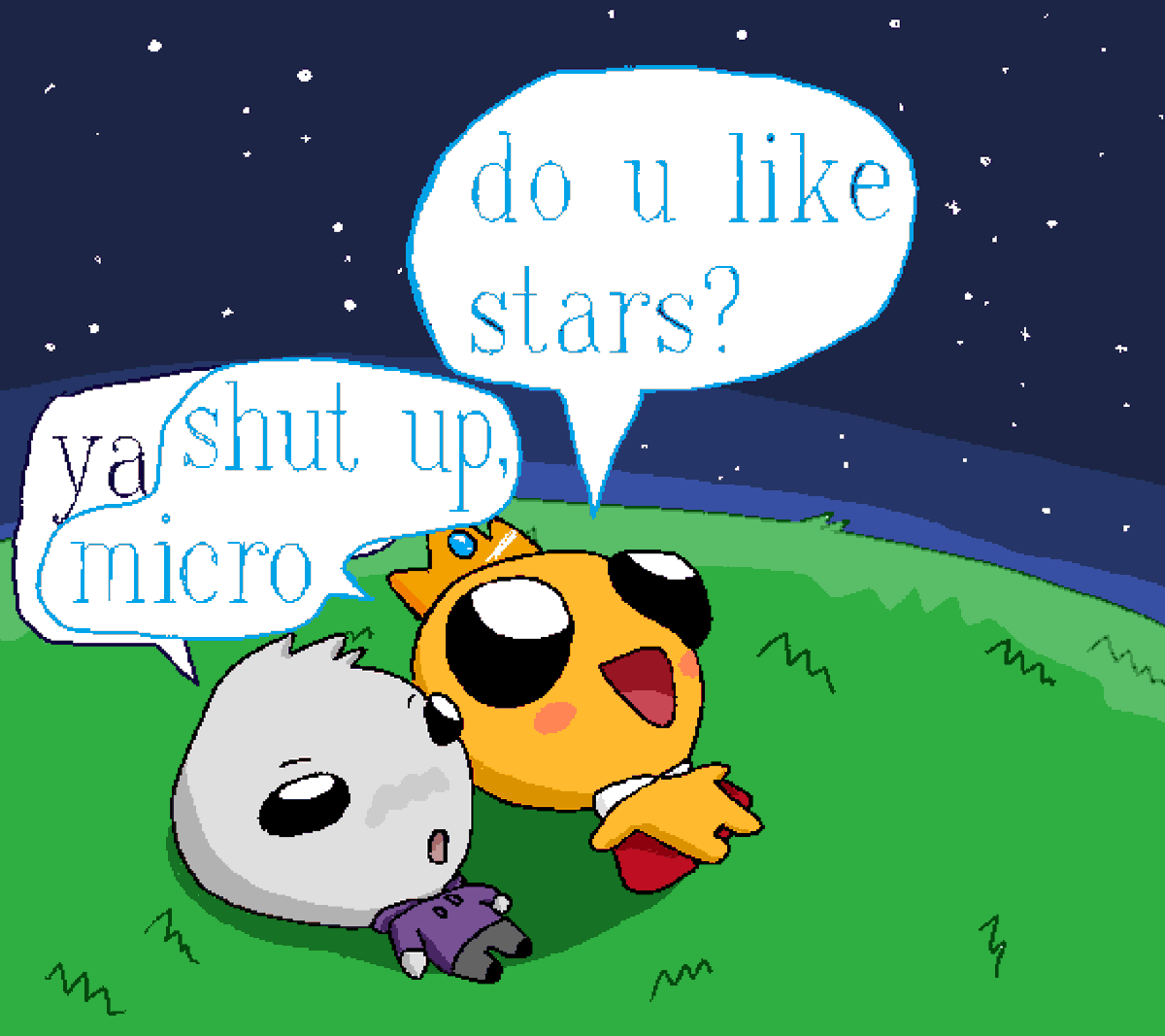 thank u the people have spoken #zamicro (real art soon ok ty loveu)