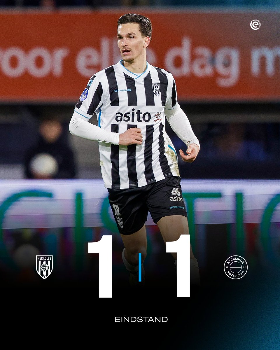 HeraclesAlmelo's tweet photo. 1️⃣ - 1️⃣

#HEREXC #WijZijnHeracles https://t.co/5vhstJEXCX