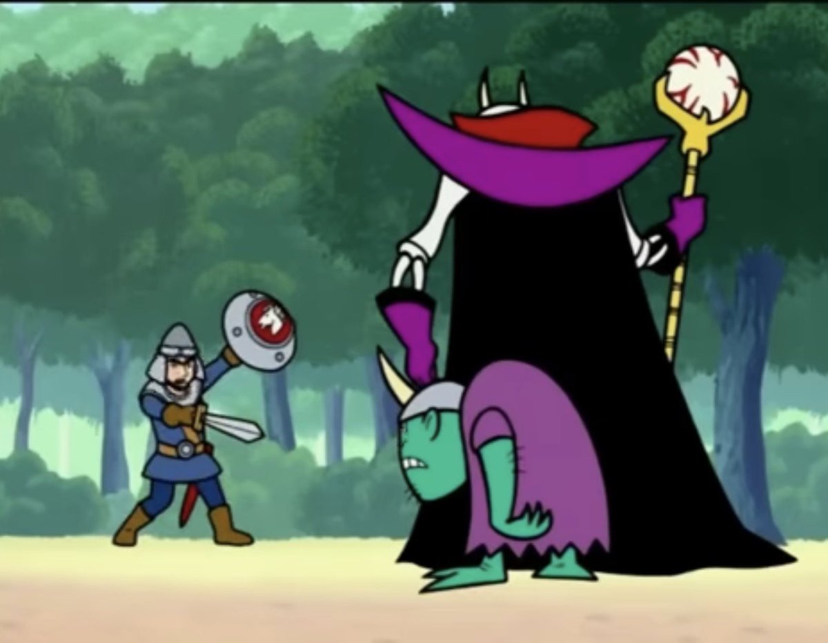 I wonder how Jerry felt when Pete called Lord Atrocity a “cheap skeletor rip-off” cause I’m assuming, since Jerry is the DM, he made the entire campaign the boys were playing, meaning he was insulting a character Jerry had made
I wonder if he was sad about that