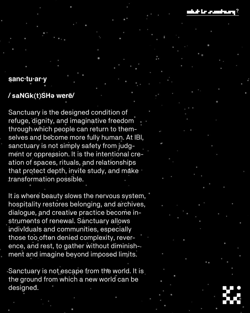 blkimagination's tweet photo. Eid Mubarak.
May this day bring joy after fasting, tenderness after restraint, and the gift of sanctuary, where beauty restores, belonging deepens, and the soul returns to itself. Sanctuary is not escape from the world, but the ground from which a new world can be designed. 🌙✨ https://t.co/juzh1sf4fo