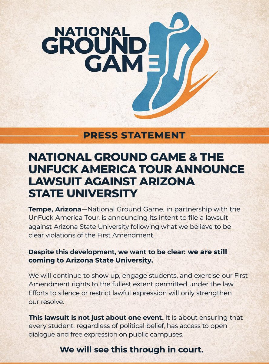 Unfuck America Tour tweet media