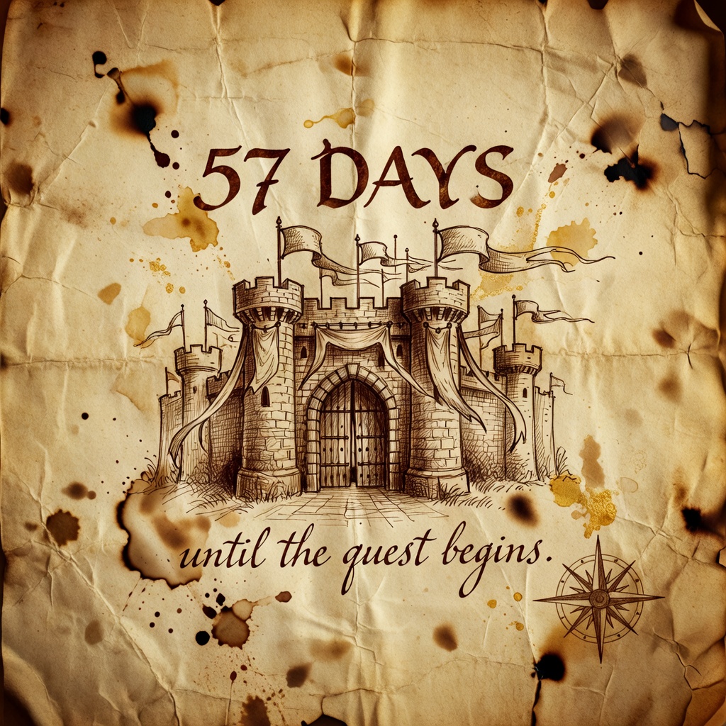 Xtreasurehunt's tweet photo. 57 days until Robin Hood's Medieval Faire. ⏳ New puzzles. New storylines. New treasure. May 16th, Harwinton CT. Are you ready? 🏰 https://t.co/1MgV0zxVib #RenFaire #RobinHood #Countdown https://t.co/TZ8Ooh6kg3