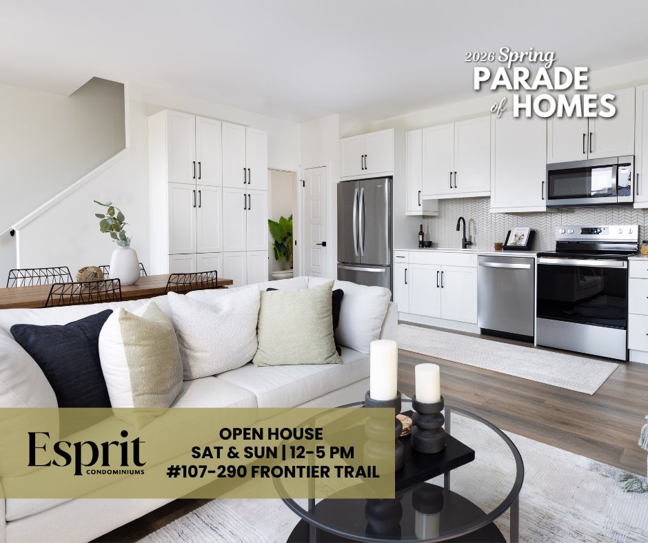 LAST Weekend of the Spring Parade of Homes!

Sat &amp; Sun, 12–5 PM

Lynx Gate Estates
📍 #101-32 Lynx Street

Esprit – Sat &amp; Sun
📍 #107-290 Frontier Trail

Sagewood Estates
📍 357 Grey Heron Drive

#OpenHouse #WinnipegCondos #WinnipegTownhomes