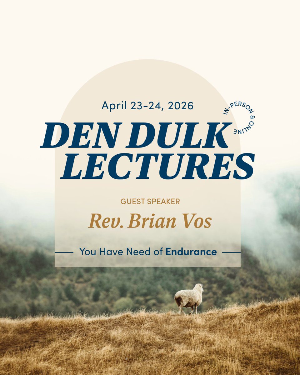 Westminster Seminary California tweet media