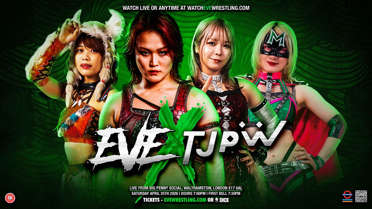 EVE - Riot Grrrls of Wrestling tweet media