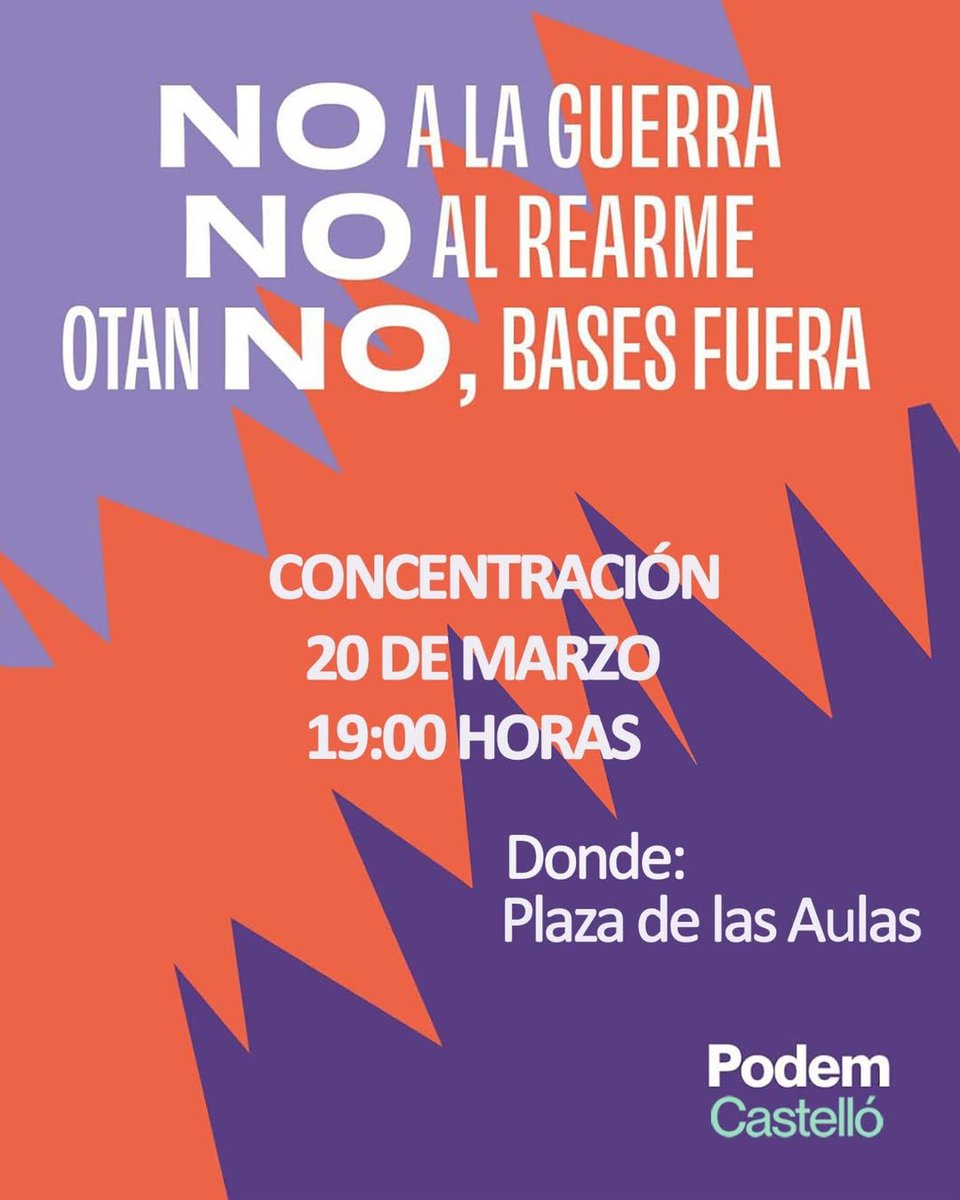 PODEM Castelló tweet media