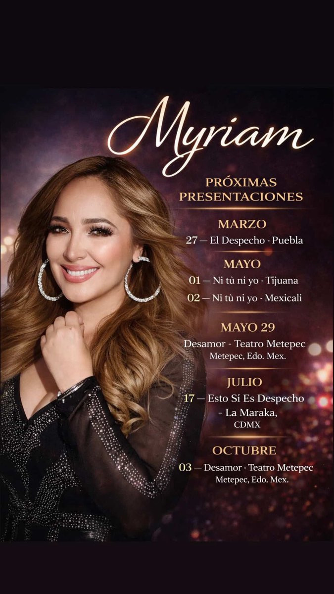 MyriamMonteCruz's tweet photo. Próximas presentaciones!!! https://t.co/T4Qri8fe0H