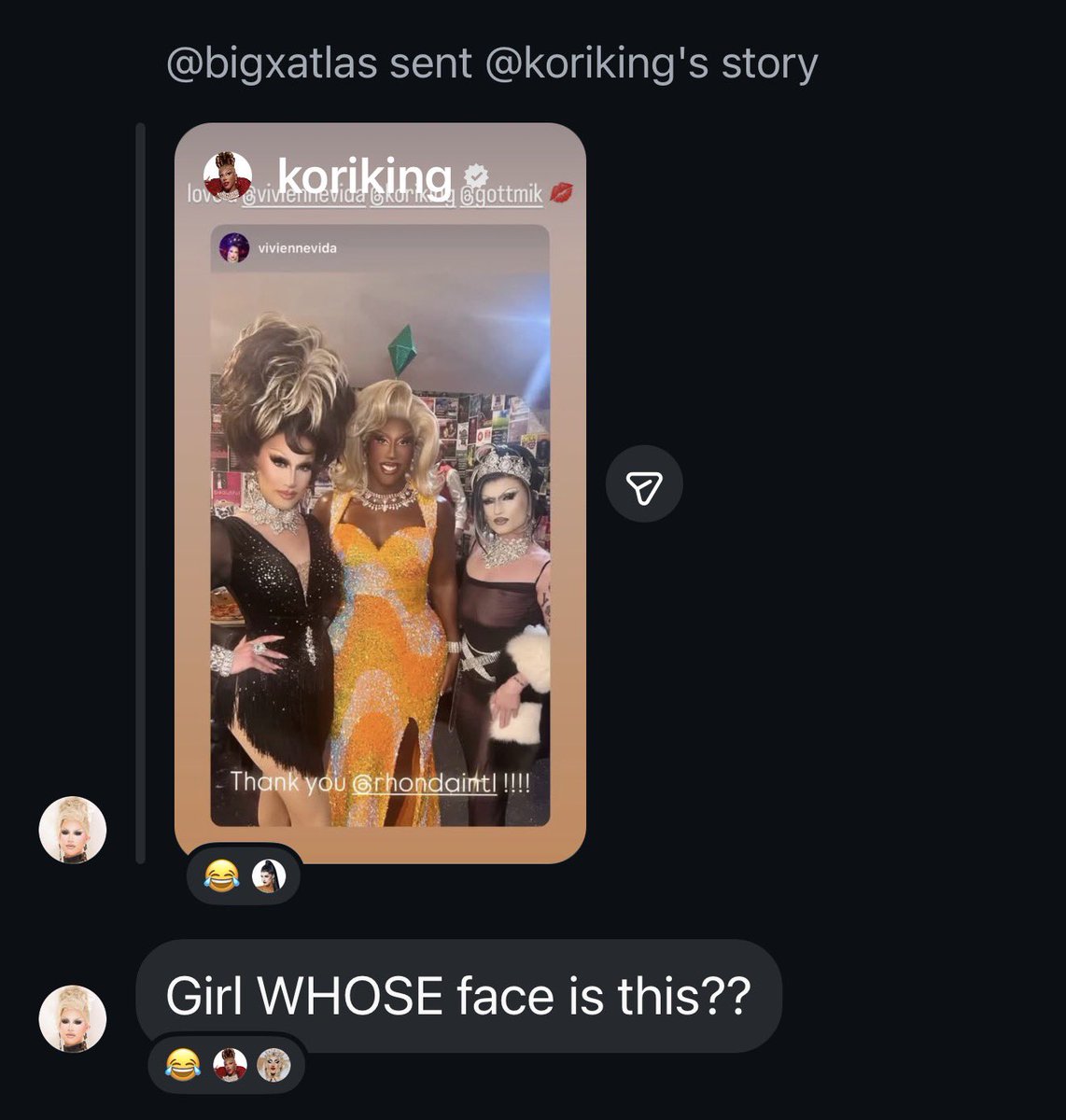 Kori “Cameos are open” King tweet media