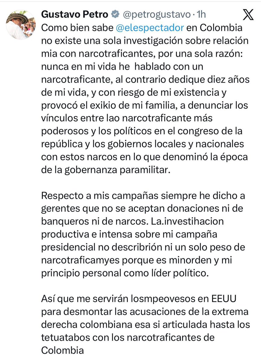 María Fernanda Cabal tweet media