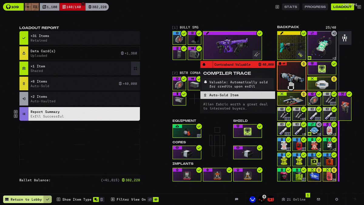 COMPILER TRACES SHARED WITH YOUR CREW!! ITS FROM THE HATCH IN THE MIDDLE