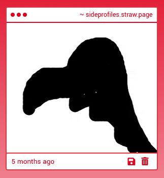 Side profiles for drawing reference tweet media