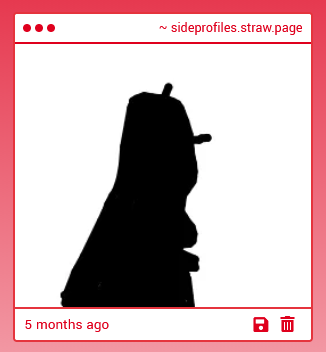 Side profiles for drawing reference tweet media