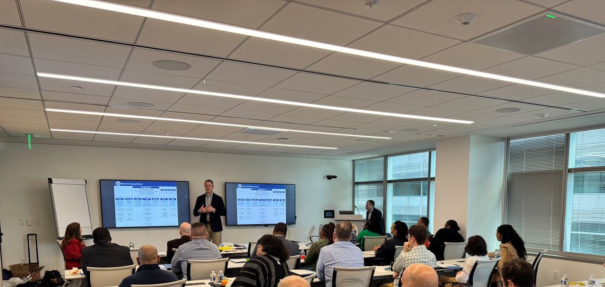 FccOig's tweet photo. It was an exciting week at FCC OIG! We wrapped up our annual strategic planning workshop. We would like to thank our  team for their insights &amp; engagement, and we greatly appreciated the guest speakers who came out to support us!
Special thanks to the CIGIE team for hosting us! https://t.co/qQpjHipzkv