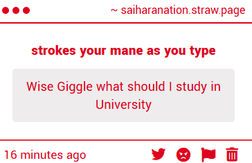 horsie giggle 🐴 tweet media