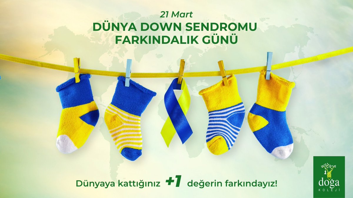DogaOkullari's tweet photo. Bugün, farklılıklarımızla çok daha güçlü ve renkli olduğumuzu hatırlama günü! 💪

Down sendromlu bireyler; sınırsız sevgileri, enerjileri ve hayata kattıkları eşsiz değerlerle dünyamızı zenginleştiriyor ve hepimize ilham veriyor.

Hayatın her alanında tam ve eşit katılımın herkes için en temel hak olduğu bilinciyle, hep birlikte, omuz omuza yürüyoruz. 💚

#21Mart #DownSendromuFarkındalıkGünü #TürkiyeninDoğası #DoğaKoleji