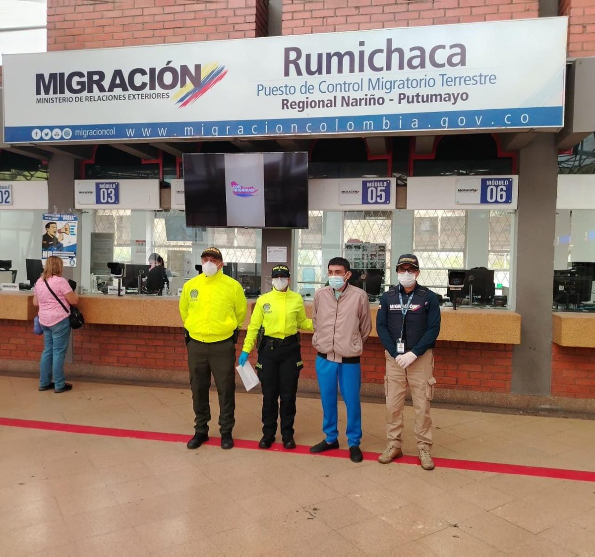 Migración Colombia tweet media