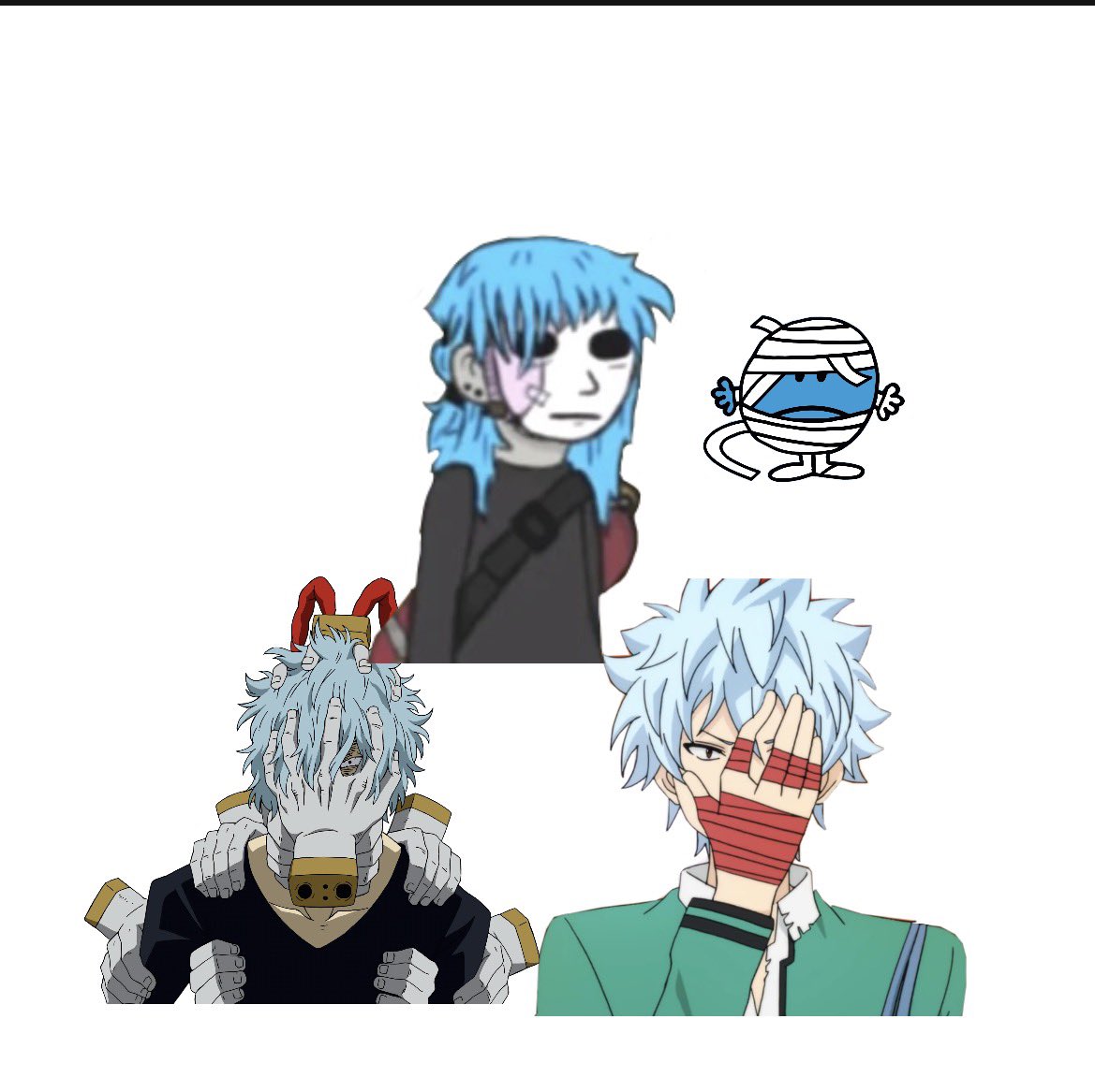 i like blue haired characters who may or may not be dealing with dark powers that are actively fucking them up