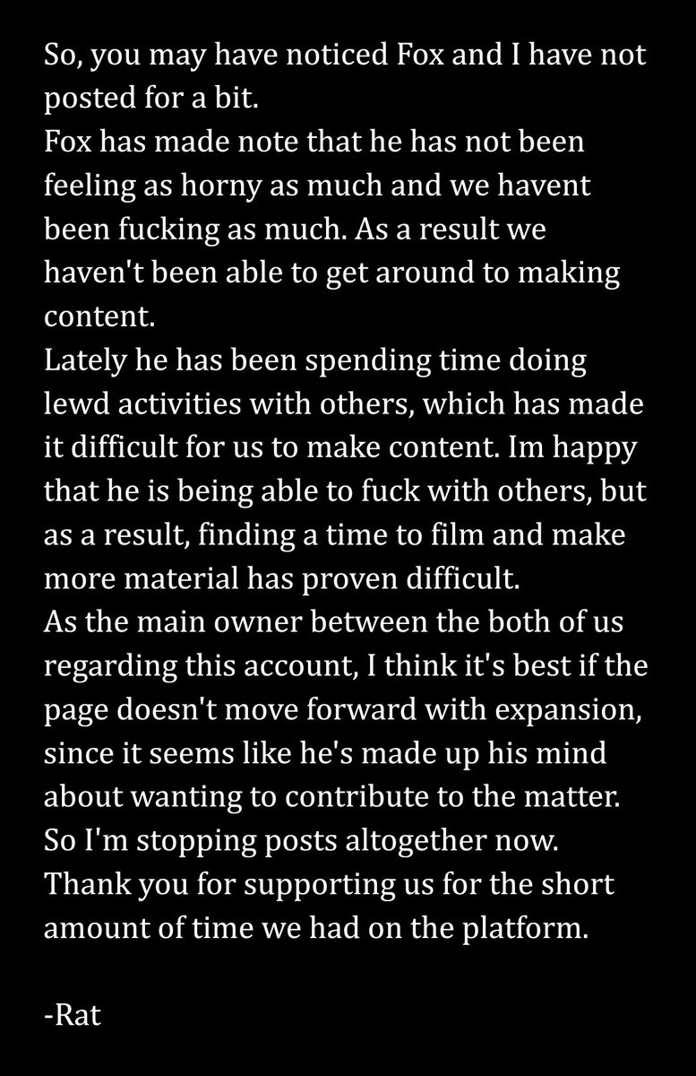 Fox and Rat tweet media