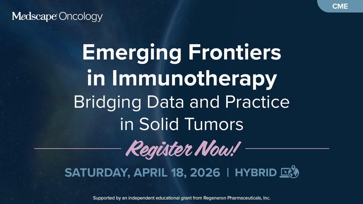 MedscapeLIVE tweet media