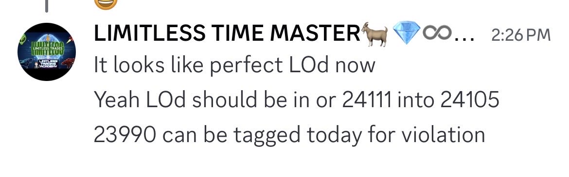 23990 $NQ exit for safety 

Absolutely needed for next week. 

Sleep on LIMITLESS is bad for your back. Good weekend