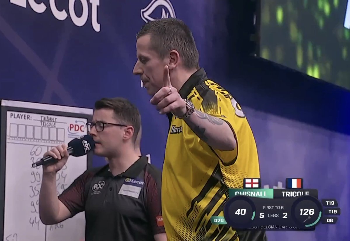 Dave Chisnall tweet media