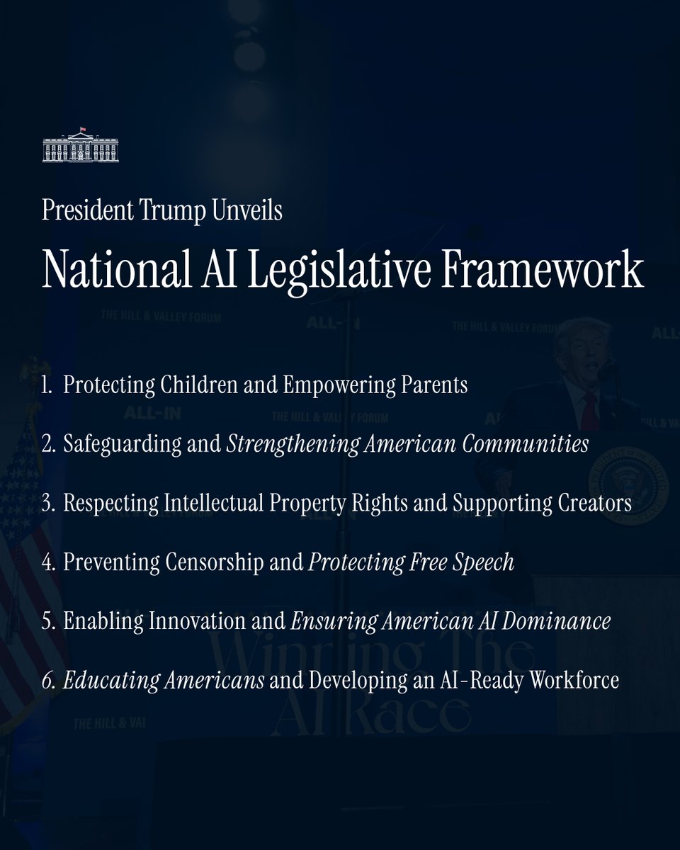 The White House tweet media