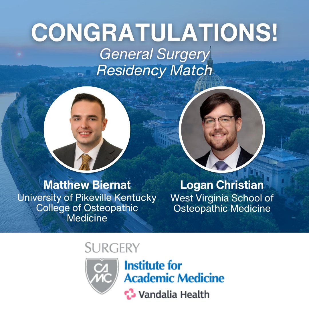 CAMC Surgery Residency and Fellowship Programs tweet media