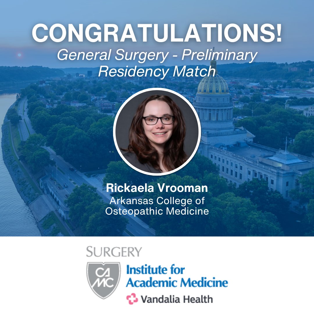 CAMC Surgery Residency and Fellowship Programs tweet media