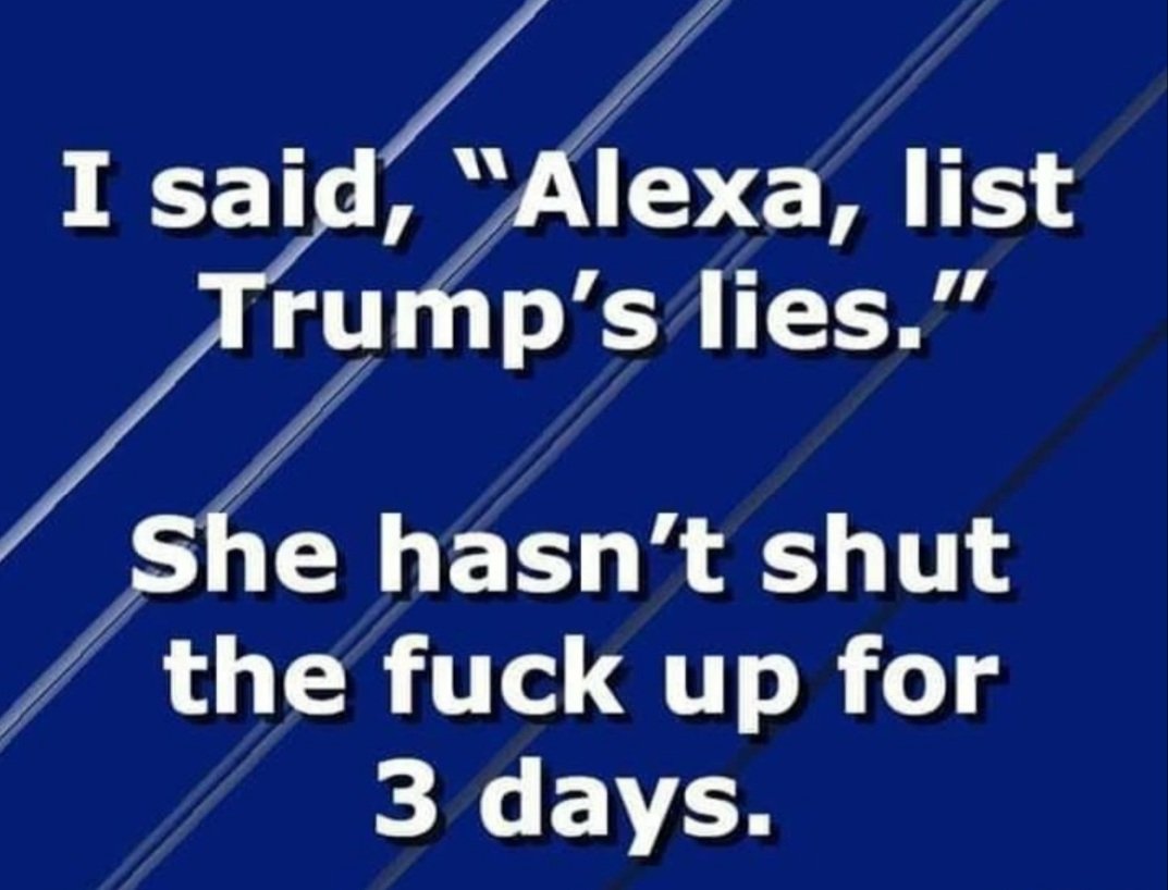 flowabug's tweet photo. @Acyn Just another lie for Alexa to catalog... https://t.co/AjgHiuzGhG