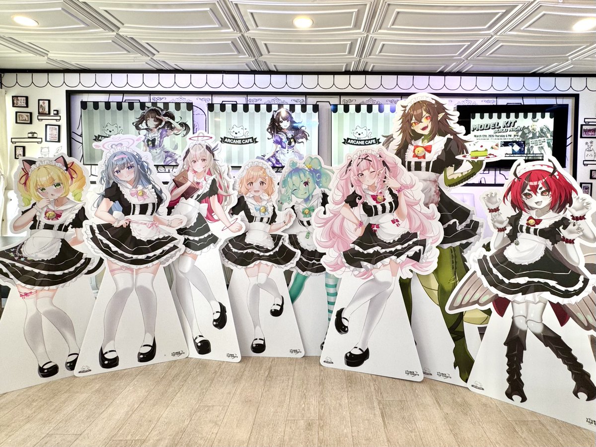 Arcane Maid Café tweet media