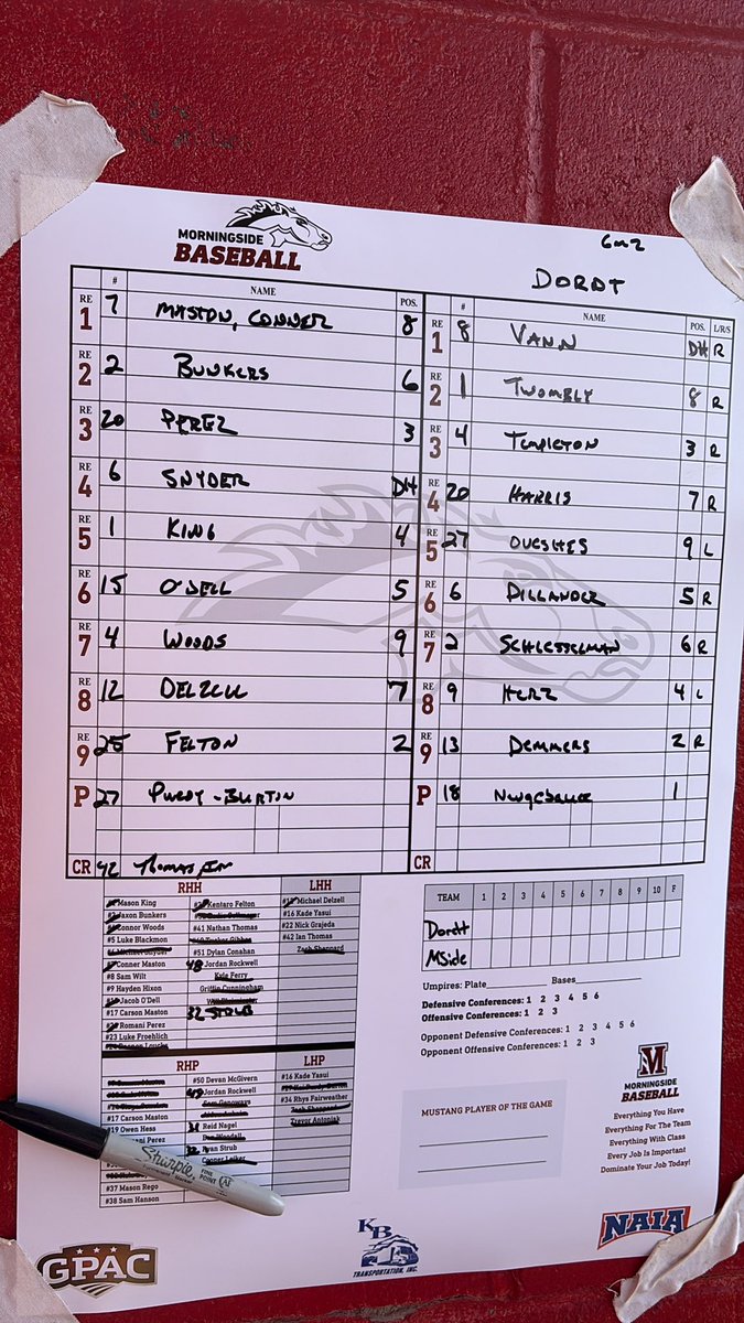 Morningside Baseball tweet media