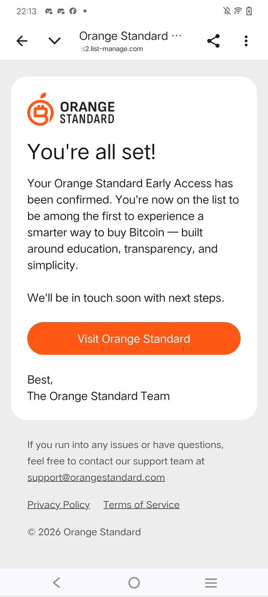 <a href="/OrangeStandardX/">Orange Standard</a> Feels like something big is brewing with Orange Standard 👀
Love seeing more projects building around Bitcoin