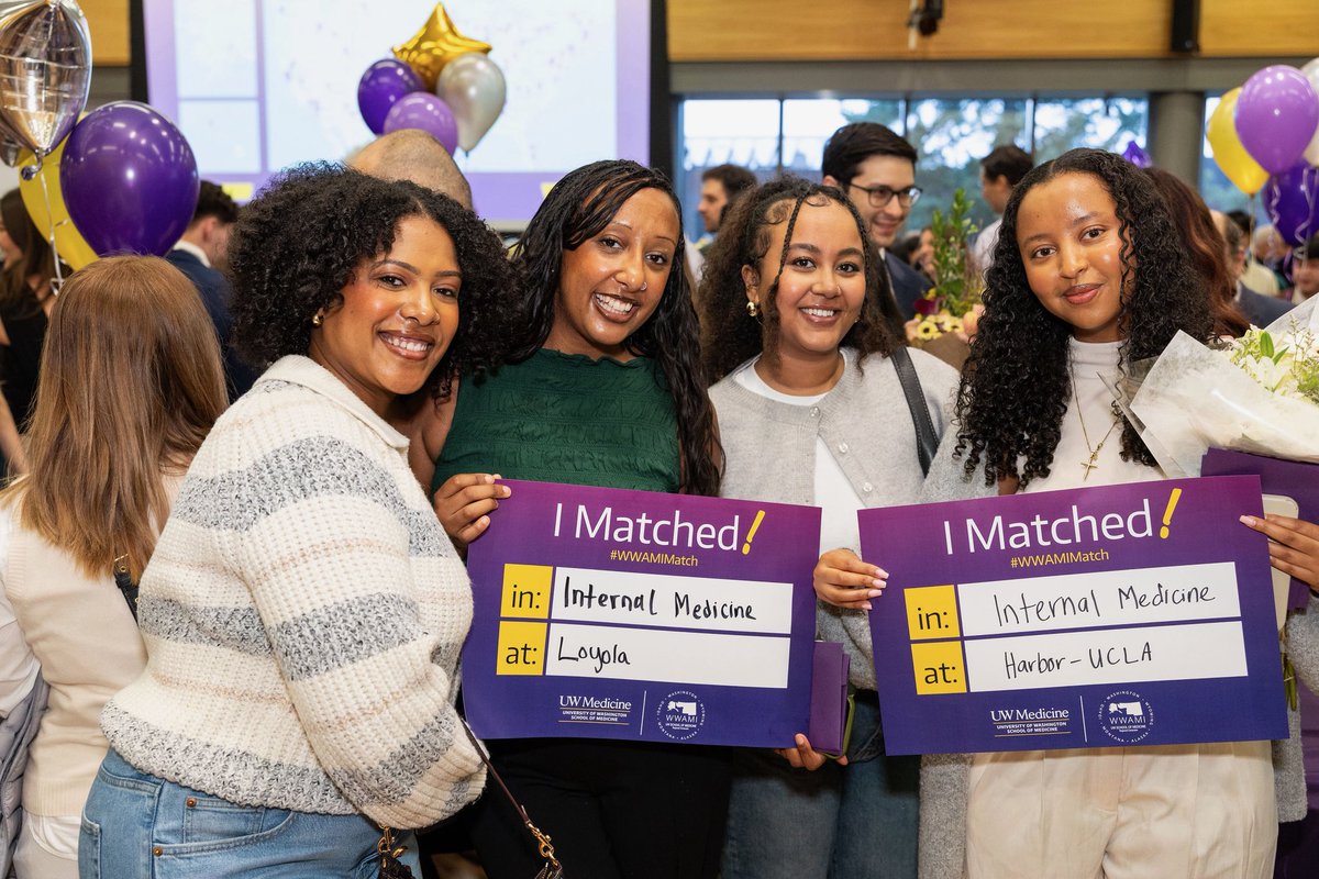 uwsomwwami's tweet photo. MATCH DAY. ๐
Years of hard work, resilience, and purpose and today it all comes together.
Congratulations to our WWAMI students as they take the next step into residency and continue their journey as future physicians.
#wwamimatch https://t.co/bI5MEfqHJX