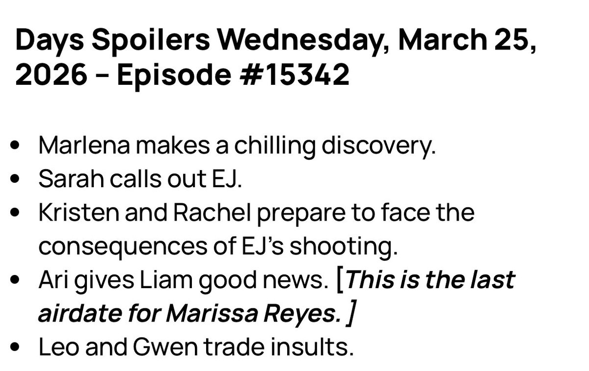 Kristen is FINALLY getting some episodes!!! She has appeared 1 time this month (3/10) until these upcoming shows #days