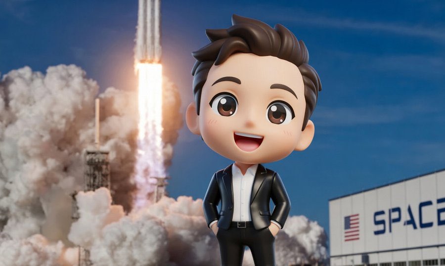 <a href="/elonmusk/">Elon Musk</a> You won’t see this most likely but this is the coolest Chibi I have made yet. Wen new pfp?

Super Grok is amazing!