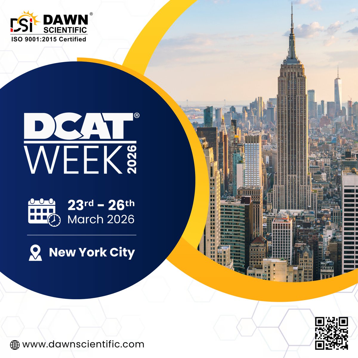 We’re heading to DCAT 2026!
Dawn Scientific is excited to attend one of the most influential gatherings in the pharma and chemical industry.
Driven by quality, consistency, and innovation, we bring a strong portfolio of trusted brands:
ChemieR, cUSP, Lichrom, Tristains, Bluster