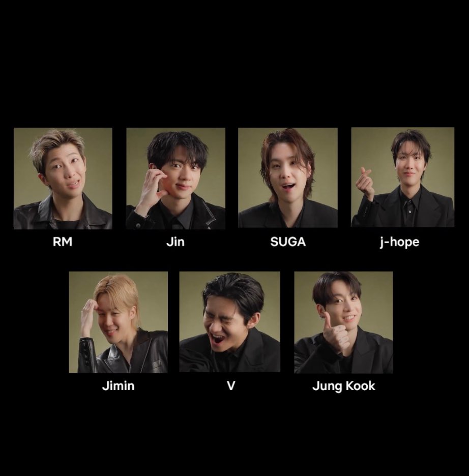 Netflix choice                                    BTS choice