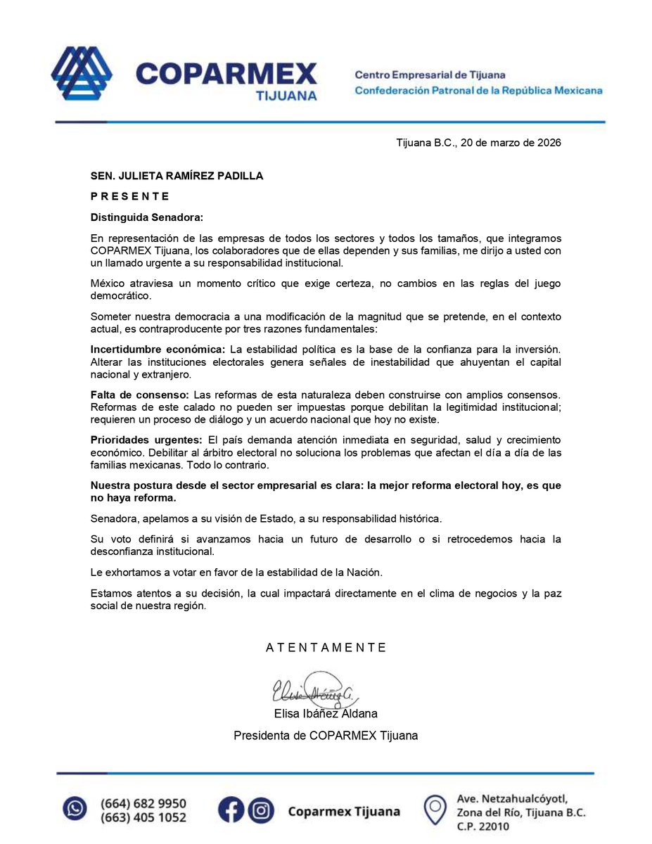 Coparmex Tijuana tweet media