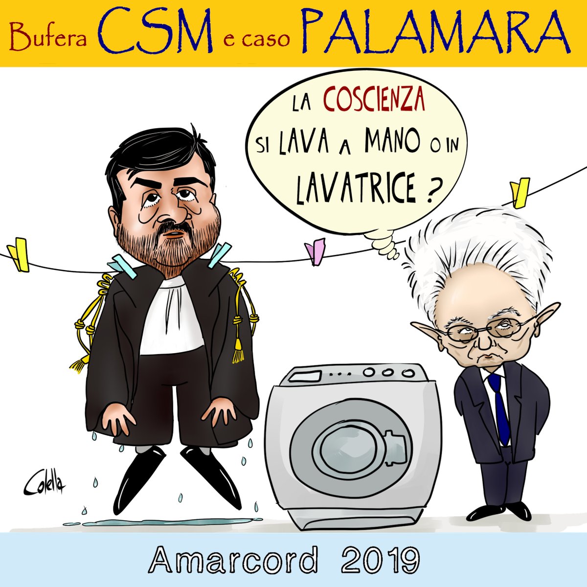 SatiLeaks's tweet photo. SatiLeaks - 🦀📰 il #referendum che si terrà il 22 e 23 marzo sulla separazione delle carriere tra Giudici e PM, mi fa venire in mente la vignetta sotto, che avevo realizzato nel 2019 in occasione dello scandalo "#Palamara".
Al referendum vietato sbagliare: “SI” senza esitazione.
A chi è logorato dal dubbio su come votare, suggerisco nell’ordine:
1) di vedere il video del giornalista @CionciAndrea  pubblicato sul suo canale YT QUI 👇
https://t.co/o7RRI7glAs
2) di leggere il libro/intervista IL SISTEMA di @alesallusti  e Luca Palamara
3) di leggere l’articolo/intervista a Luca Palamara di Francesco Subiaco su @diss_ipatio  QUI 👇
https://t.co/jIfAaL3YCO
4) di leggere l’intervista ad Antonio Di Pietro sempre su @diss_ipatio  QUI👇
https://t.co/CUz1dFsWy4
