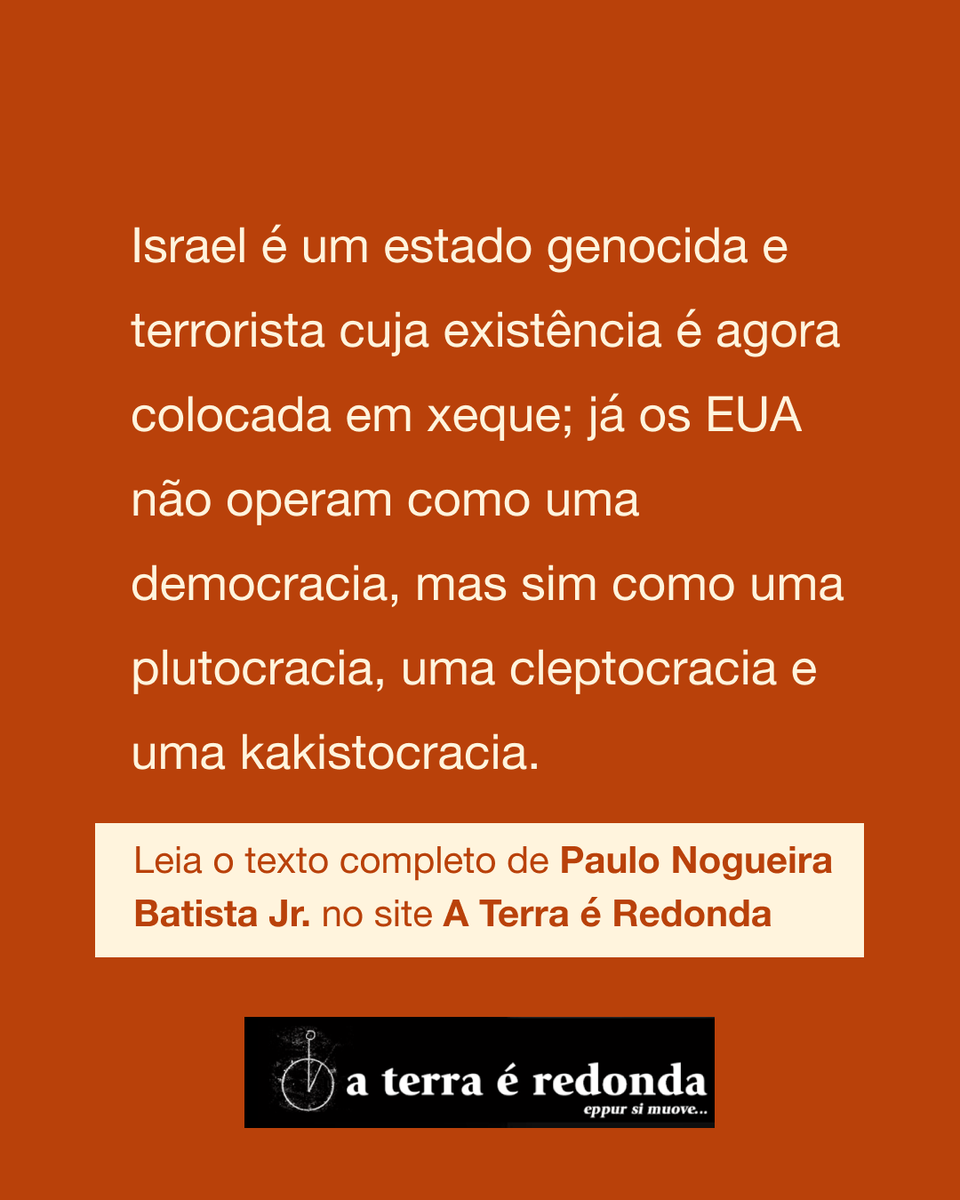 O pior país do mundo
Por Paulo Nogueira Batista Jr.

aterraeredonda.com.br/o-pior-pais-do…

#aterraéredonda #PauloNogueiraBatistaJr