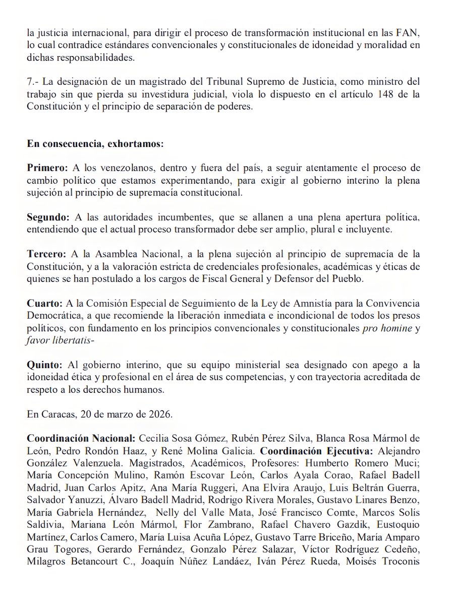 Bloque Constitucional de Venezuela tweet media