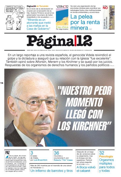 Máximo Kirchner fan account tweet media