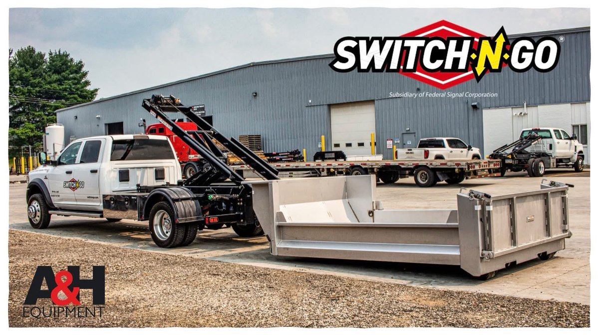 🚛💨 Switch. Go. Done. Upgrade your fleet efficiency with Switch-N-Go® – the ultimate hook-and-go solution! #WorkSmarter #SwitchNGo #FleetEfficiency